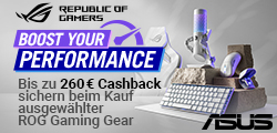 Ausgewählte ASUS ROG Gaming Gear-Produkte jetzt mit bis zu 260 Euro Cashback!
